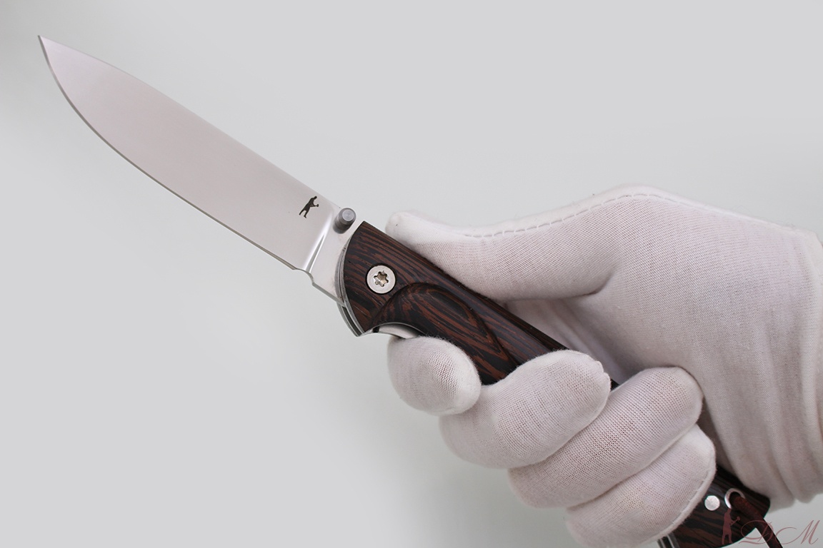 Нож Легионер 2 Bohler N690. Рукоять дерево Венге.