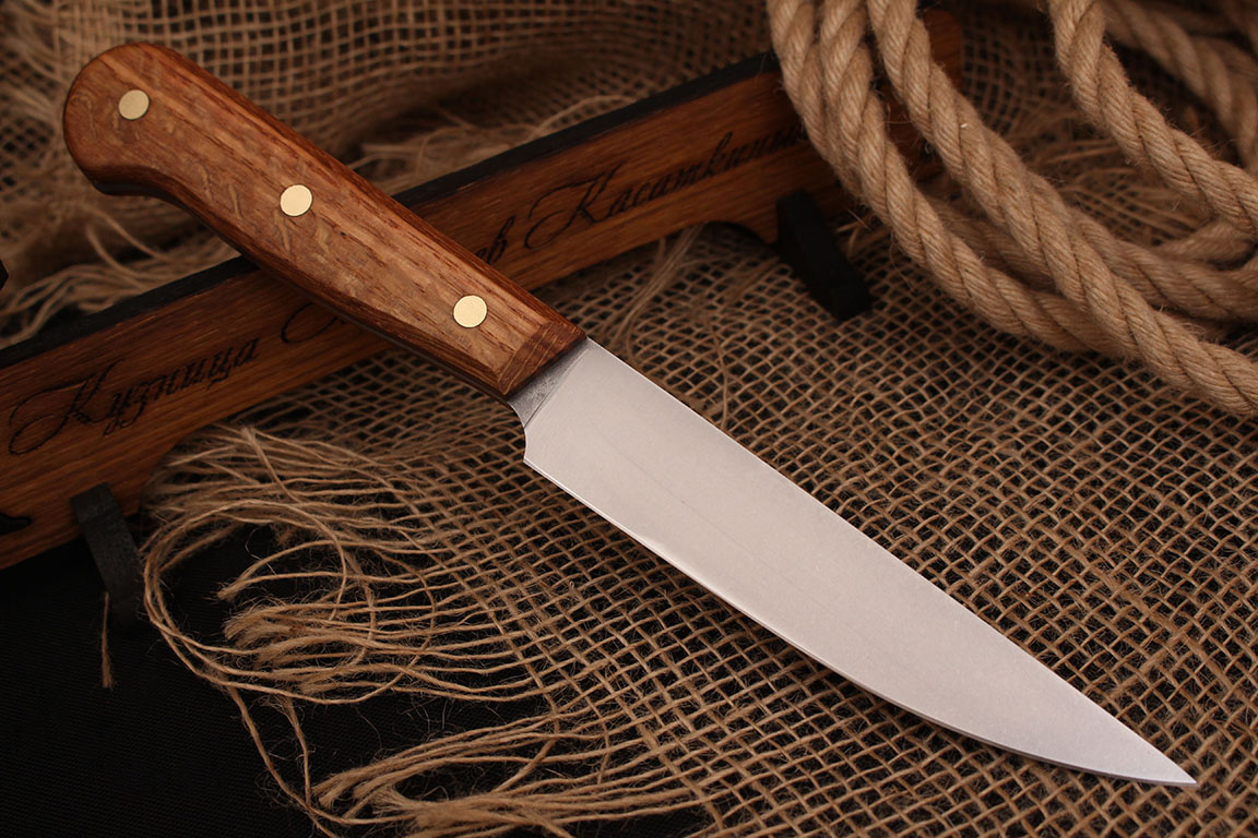 Нож кухонный серии Classic 140мм, 95х18, рукоять дуб.