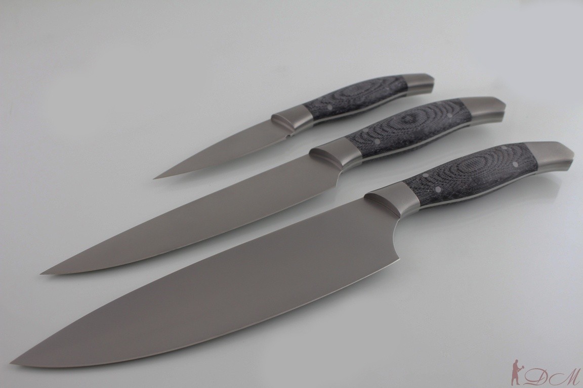 Набор кухонных ножей KnifePRO Professional Bohler N690 series ninja
