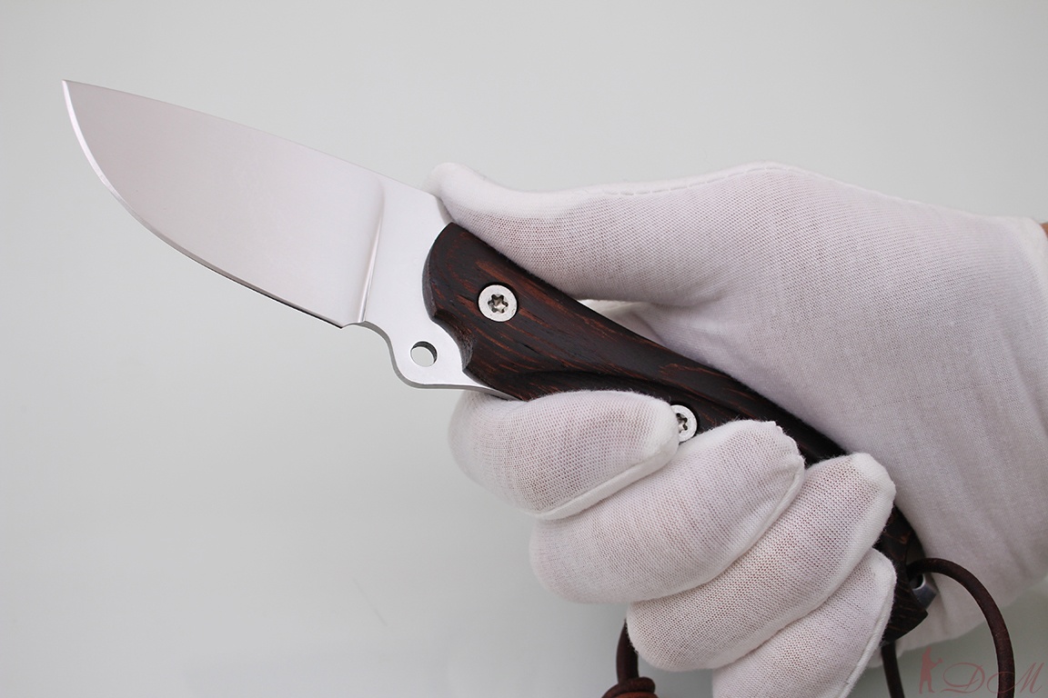 Нож Крот Сталь Bohler N690. Рукоять Венге.