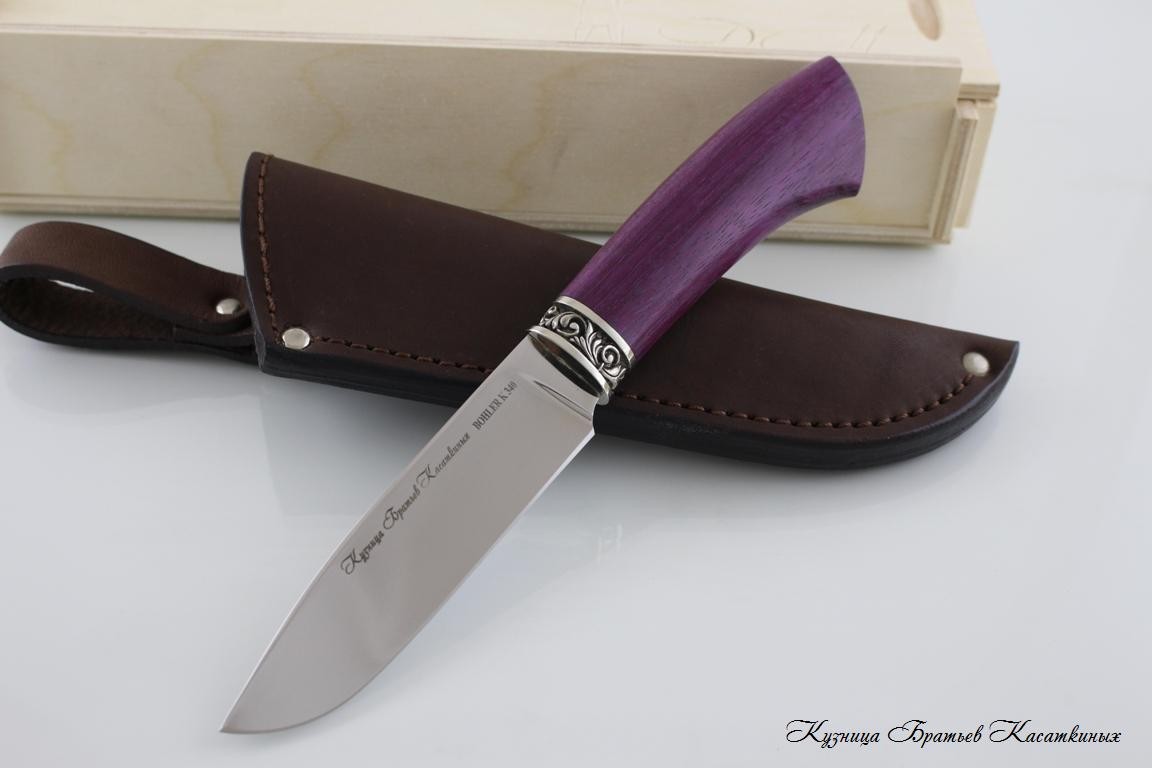 Нож Чирок BOHLER K 340. Рукоять Амарант.