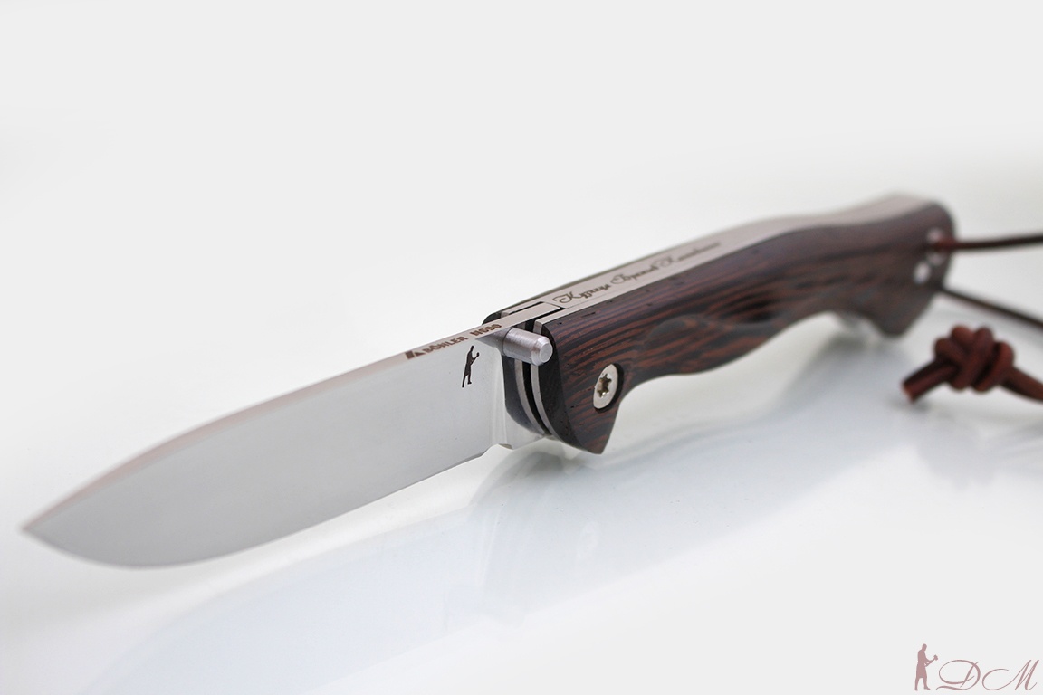 Нож Легионер 2 Bohler N690. Рукоять дерево Венге.