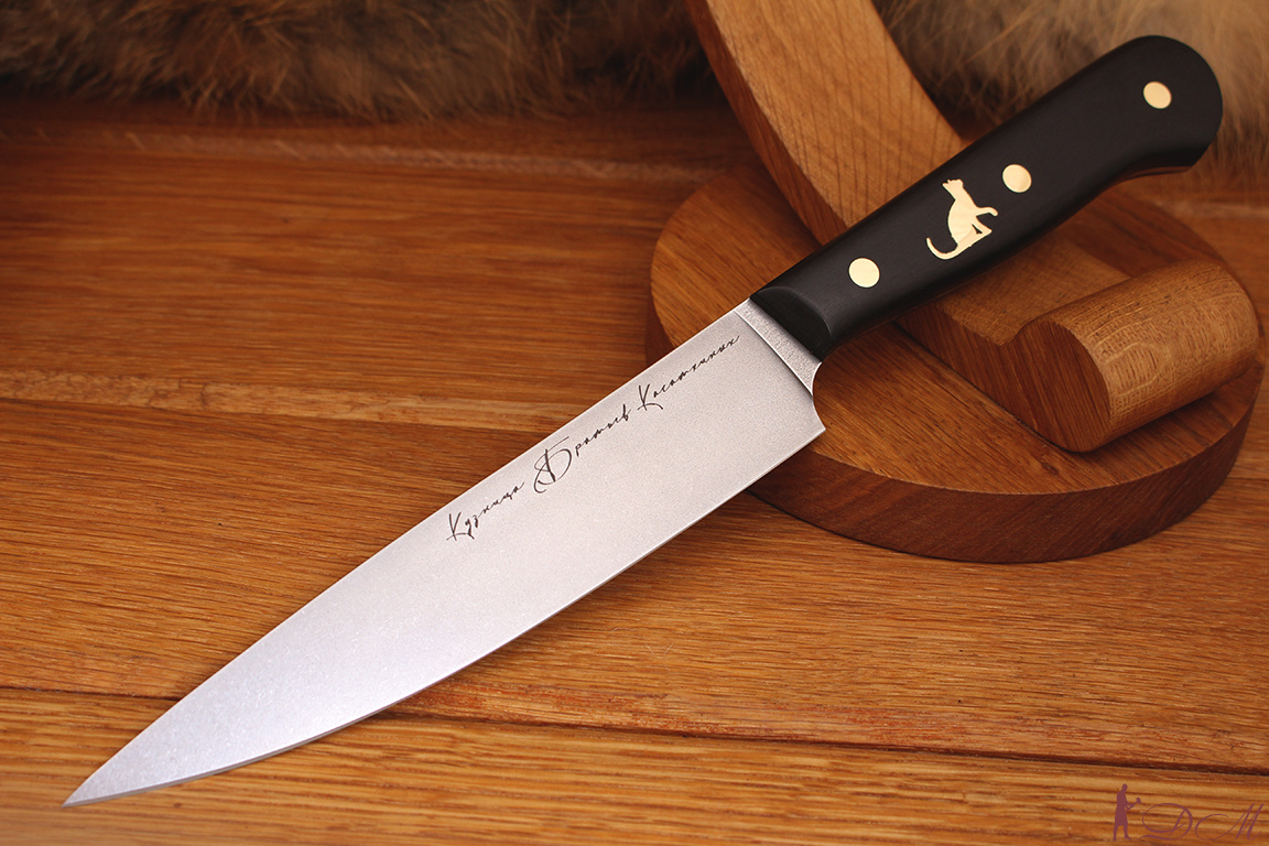 Набор кухонных ножей серии Classic Bohler N 690, рукоять граб.