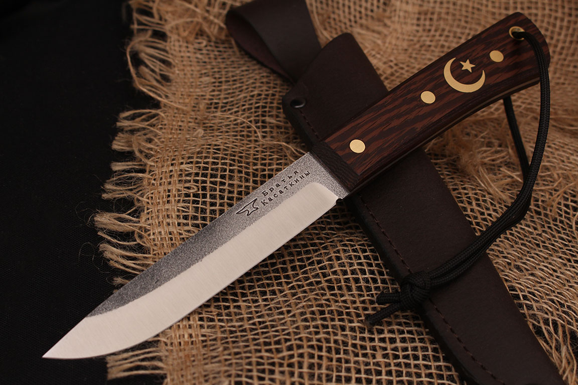 Нож Карачаевский бичак, Bohler N690, рукоять дерево венге.