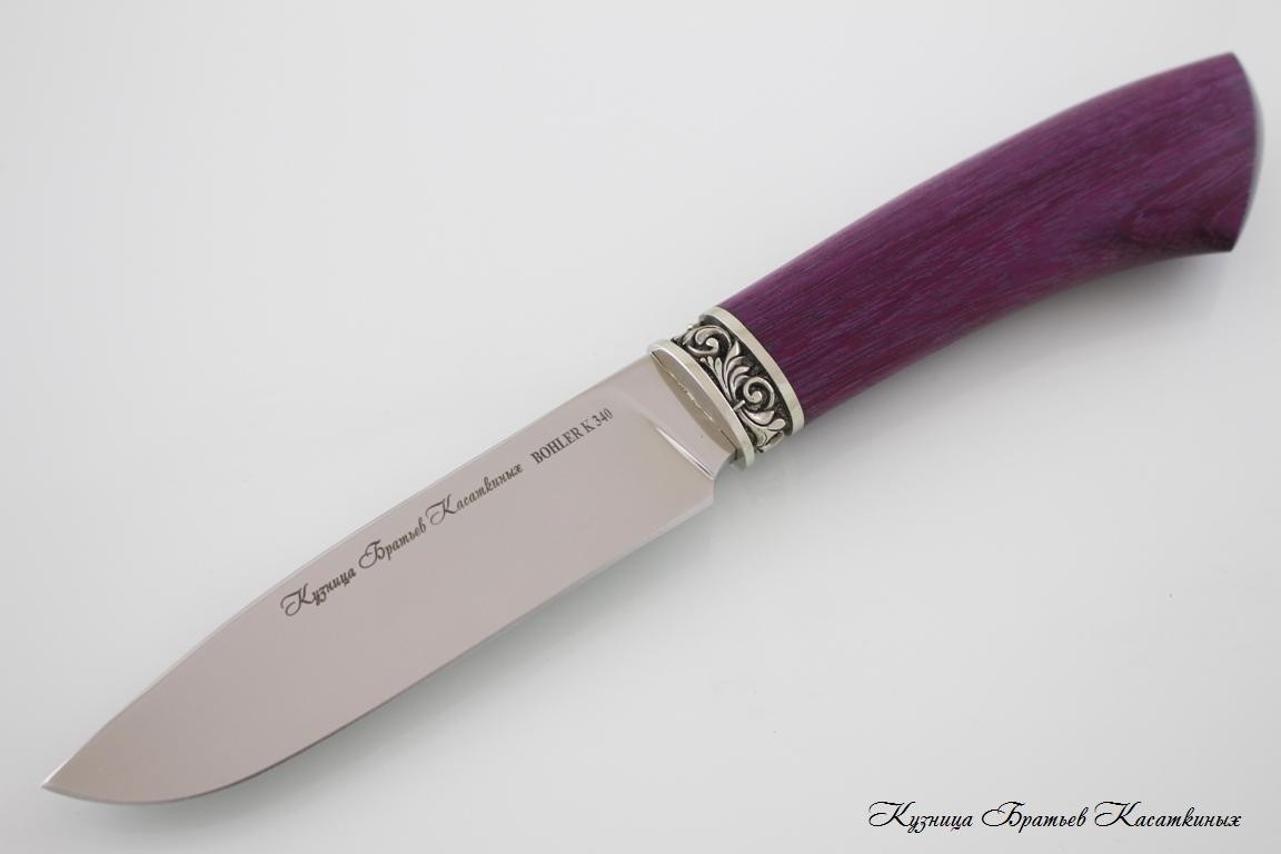 Нож Чирок BOHLER K 340. Рукоять Амарант.