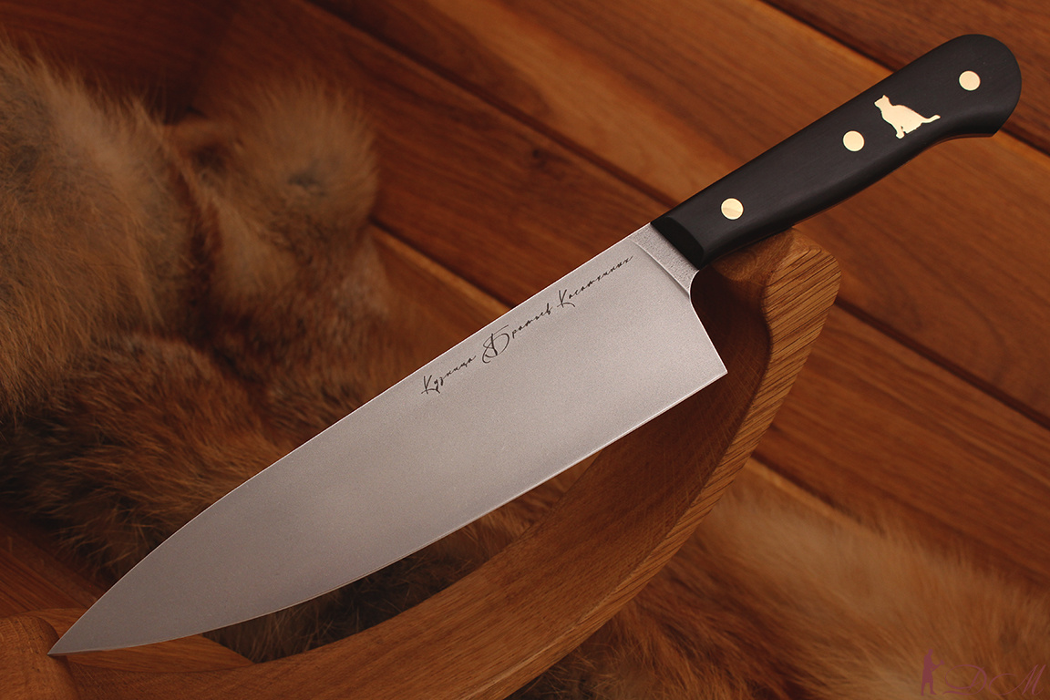 Набор кухонных ножей серии Classic Bohler N 690, рукоять граб.