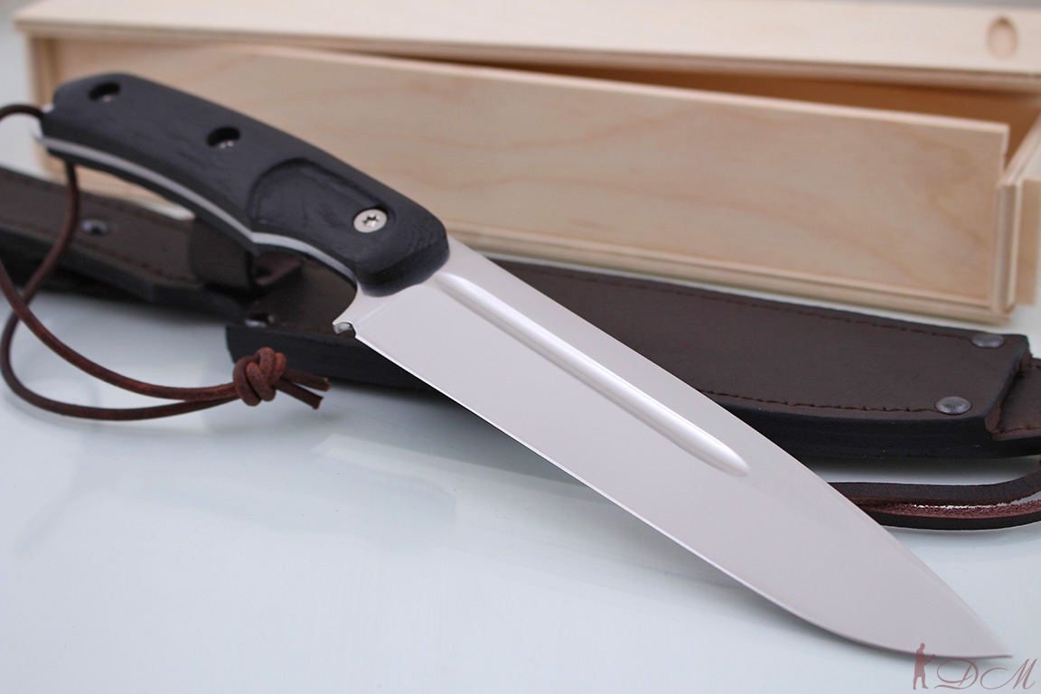 Нож Альфард Сталь Bohler N690. Рукоять Венге.