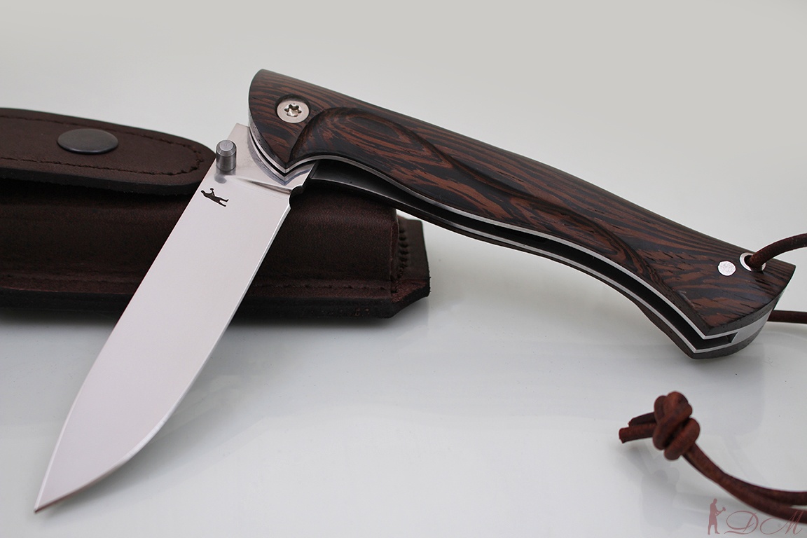 Нож Легионер 2 Bohler N690. Рукоять дерево Венге.